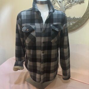 Boys Plaid Eddie Bauer shacket